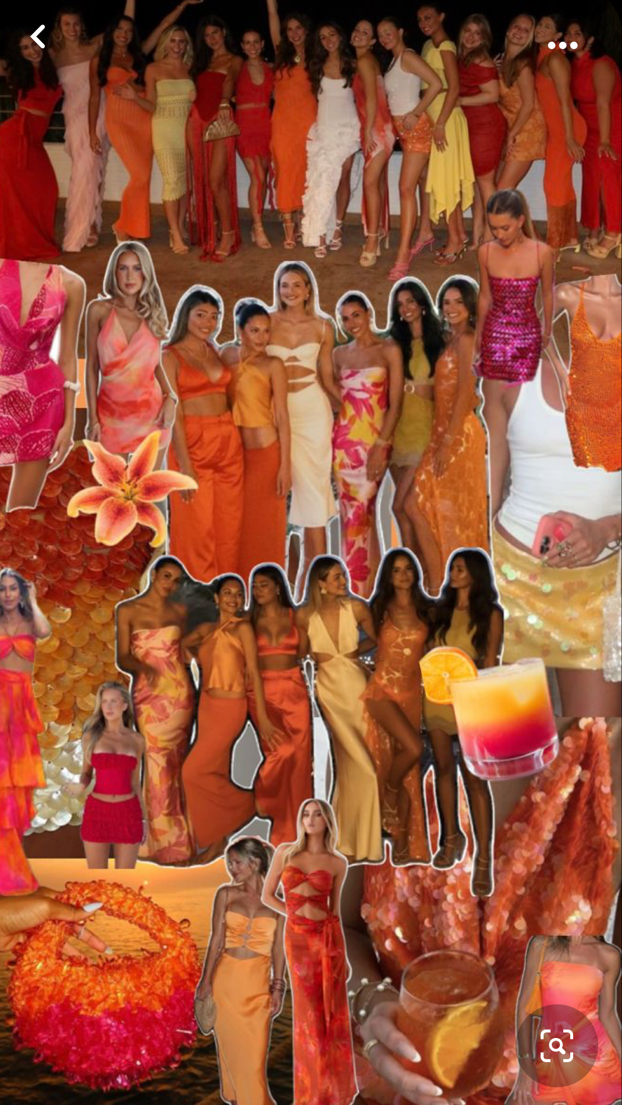 Golden Hour mood board